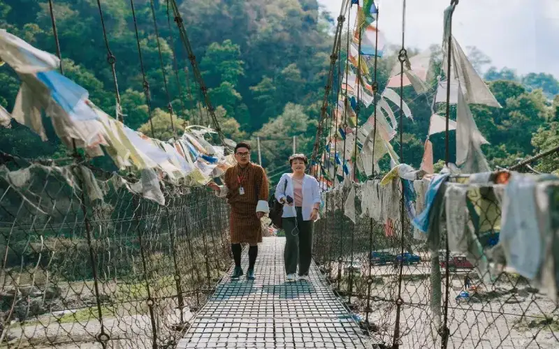 Voyage Bhoutan via Delhi : Thimphou, Punakha et Paro